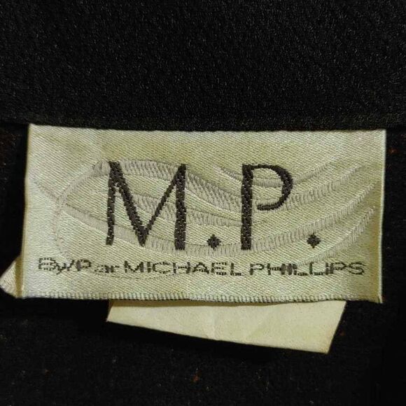 Michael Phillips Shirt Women's Plus 18 Button Front Multicolor Patchwork Stretch - Picture 7 of 11